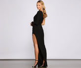 Shay Formal One Shoulder Asymmetrical Dress